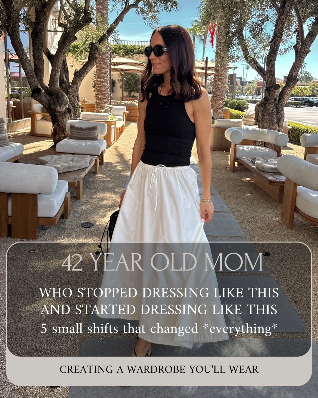 As a millennial mom with two girls and a full life, I didn’t completely change my style…
I made a few small shifts—over time.

Things like: choosing cleaner denim over distressed (meaning the older generations stopped asking me “did you purchase those with holes in them??” Who remembers those??  simpler accessories over statement pieces,
releasing on the chokehold joggers had over me dressing for my actual day-to-day instead of “I live on vacation” Shannon….

And slowly, everything started to feel easier.
Getting dressed became less about having more, and more about having pieces that actually work together.

This isn’t about rules or getting it “right” just what’s worked for me over the last several years….

If your closet feels full but getting dressed still feels hard, it’s usually not about needing more… it’s about needing a few better pieces (and probably a good closet purge of the pieces that don’t work for you anymore)… 


When I buy for my actual day-to-day life—rather than stocking up on date night pieces or a vacation wardrobe—I end up with a closet that’s far more versatile and practical.
I still add new pieces for trips, but I always ask myself how they’ll work into my everyday life first.
