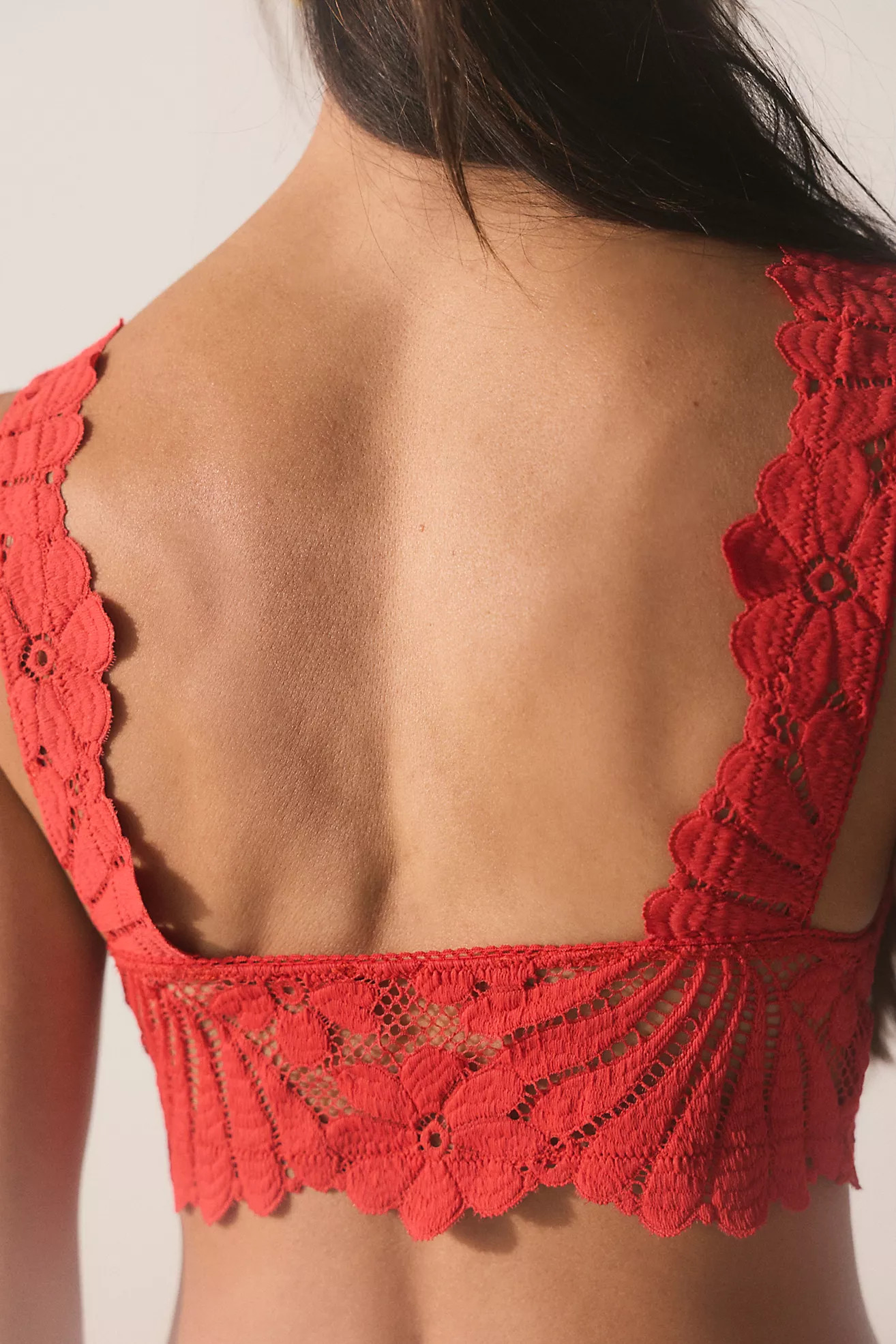 Petal Party Lace Plunge Bralette | Free People (Global - UK&FR Excluded)