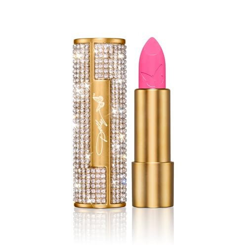 Dolly Beauty Heaven's Kiss Lipstick - Hydrating, Lightweight Pigmented Women's Lipstick - Vegan & Paraben Free - Satin Finish - Pink Lemonade | Amazon (US)