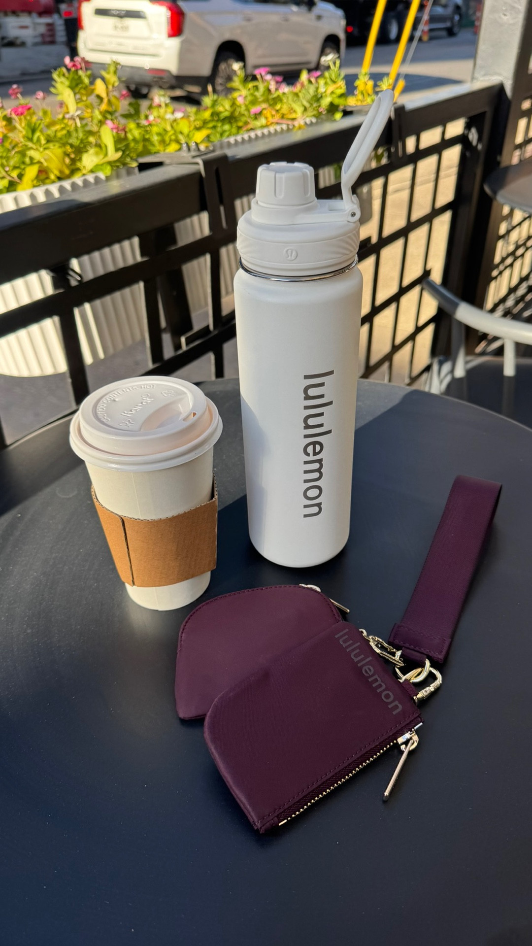 Obsessed with this new color - black plum!! @lululemon #lululemoncreator #ad