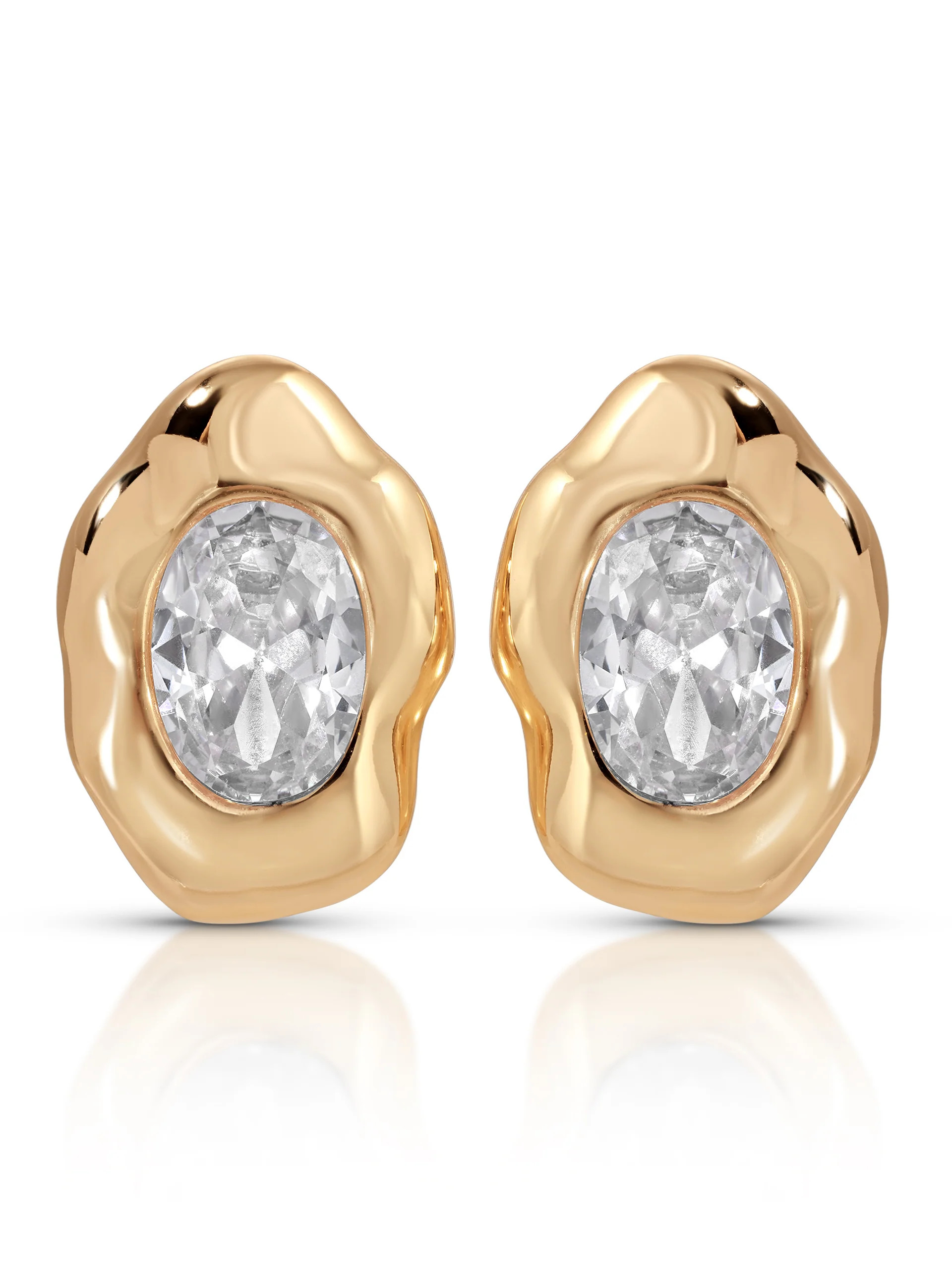 Molten Glow Crystal Studs | Ettika