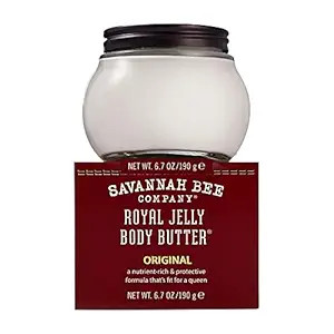 Savannah Bee Company Royal Jelly Body Butter - Deep Hydrating Body Butter for Dry Skin | Amazon (US)