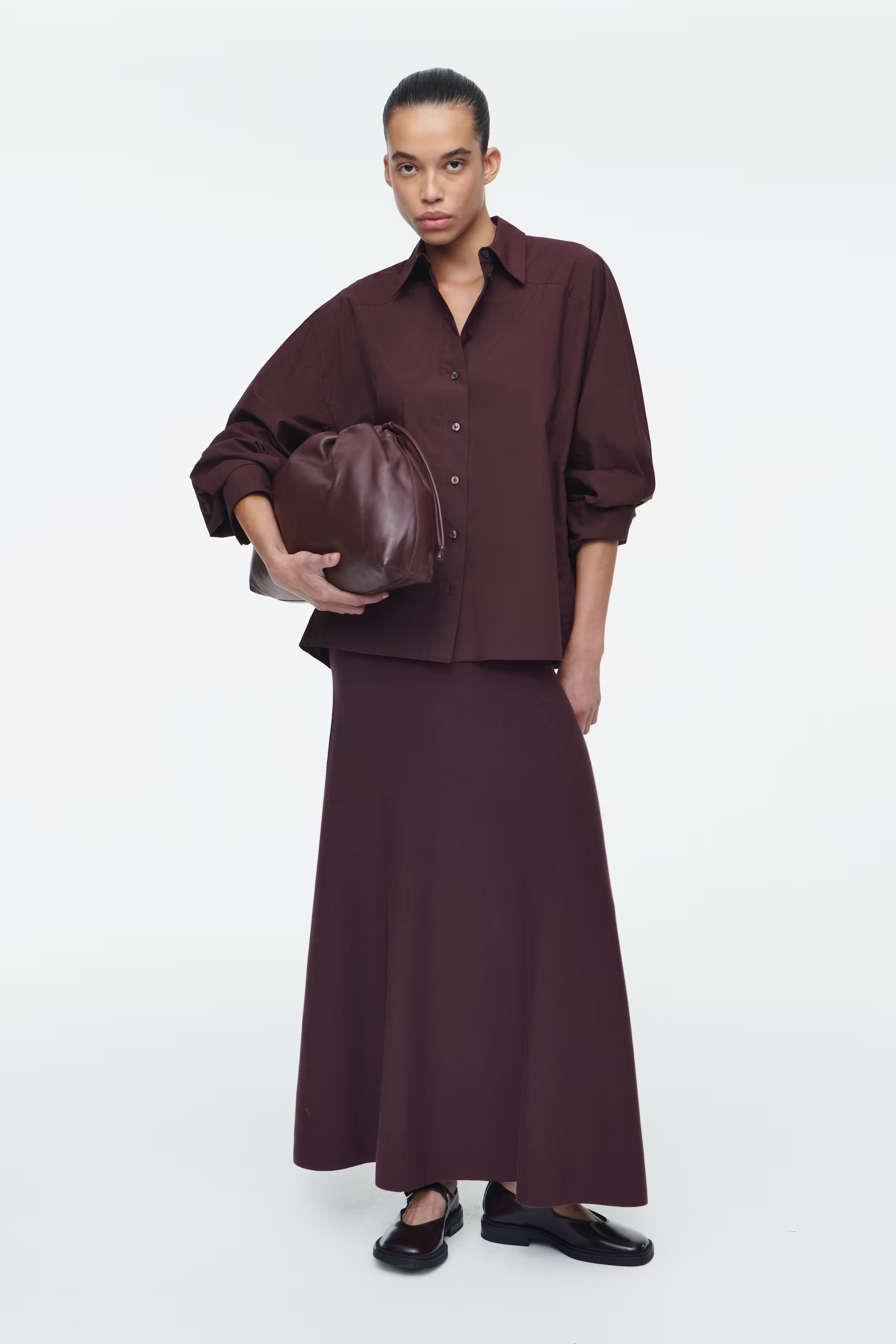 CAVATELLI CLUTCH BAG - LEATHER | H&M (UK, MY, IN, SG, PH, TW, HK)