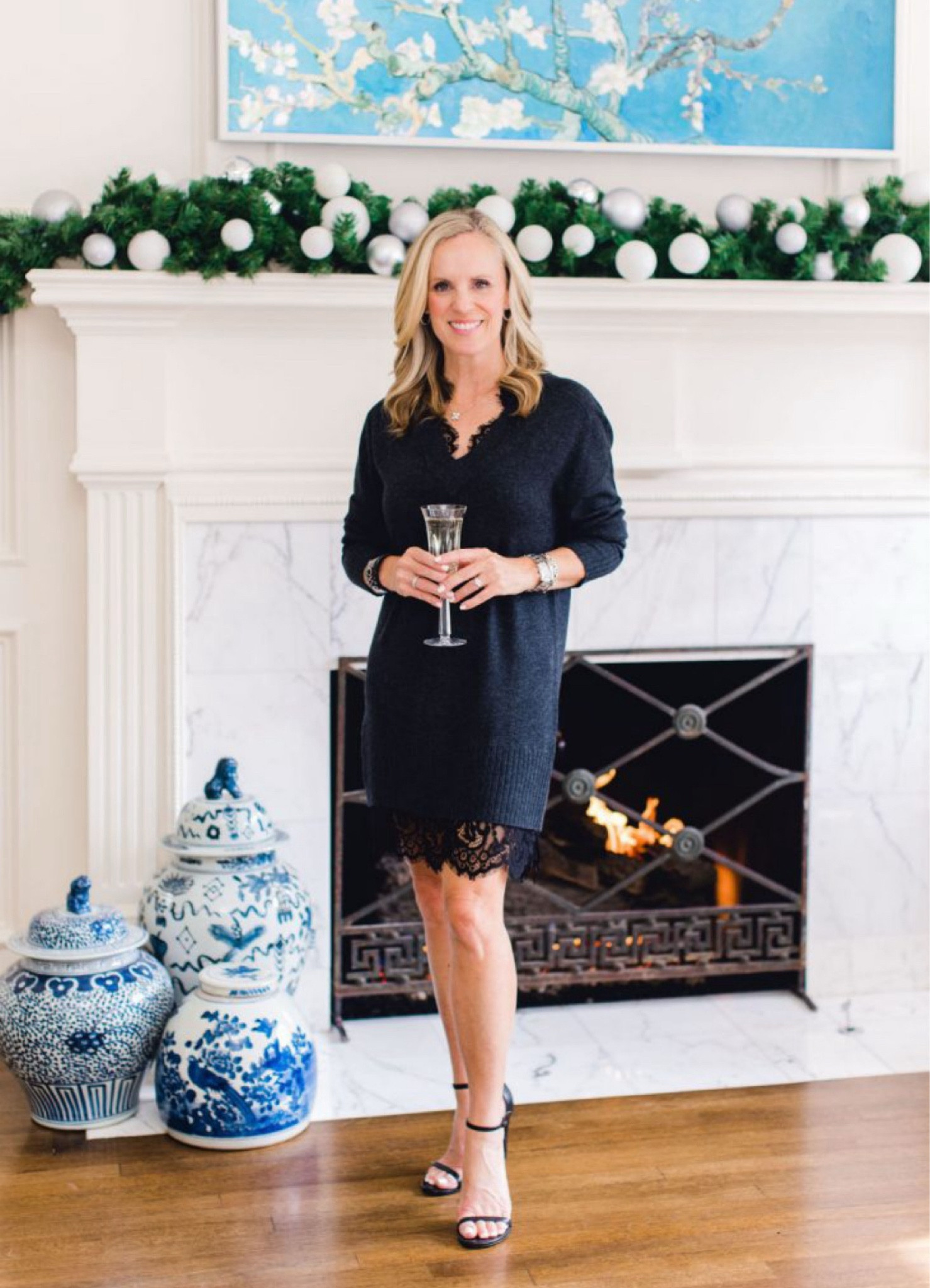 Date Night Style Inspiration!
This chic cashmere sweater dress with lace trim is a winner and has been a best seller for several weeks.

Brochu Walker cashmere sweater dress with lace insets
Black strappy sandals 

#LTKStyleTip #LTKOver40 #LTKSeasonal