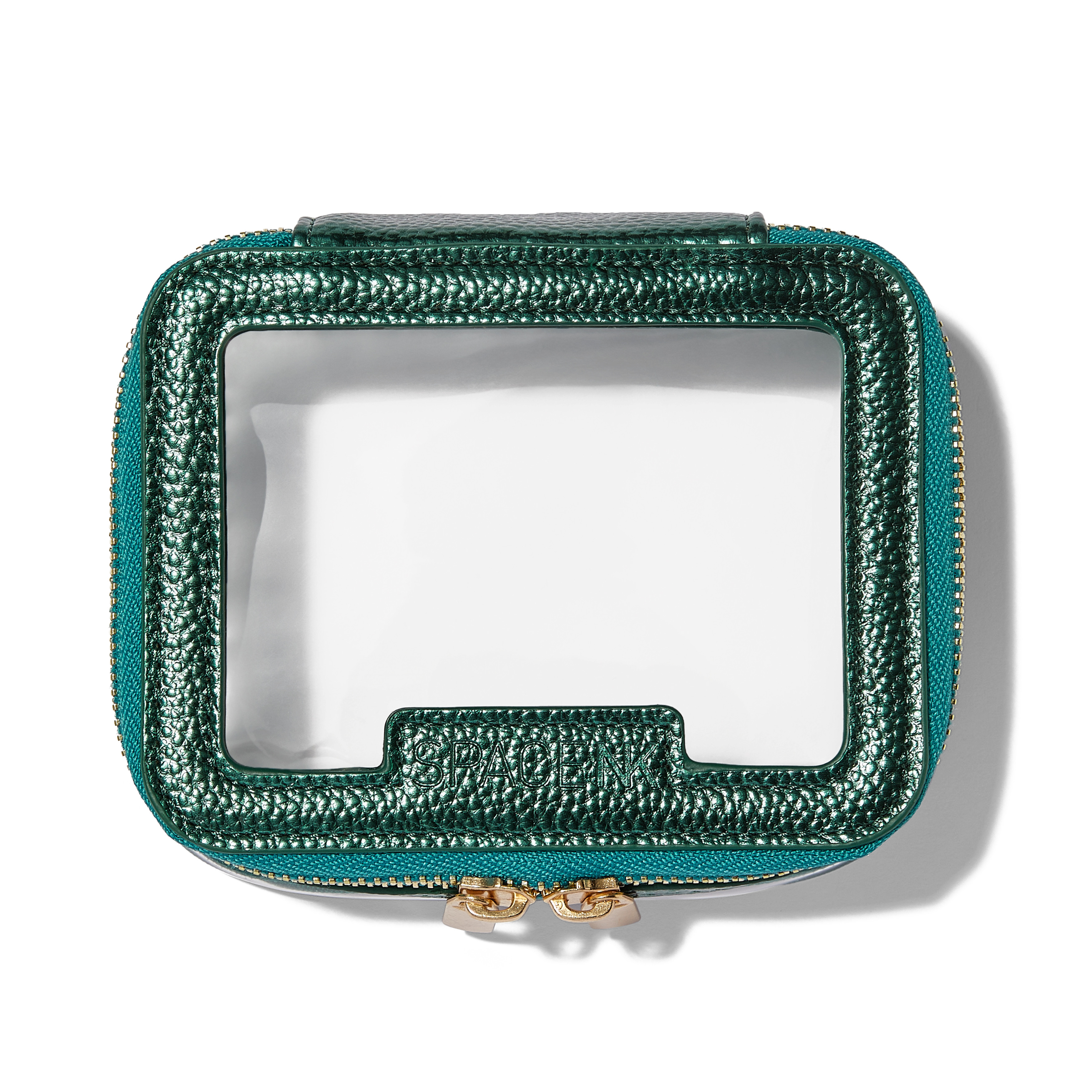 Mini Travel Bag - Metallic Green | Space NK - UK