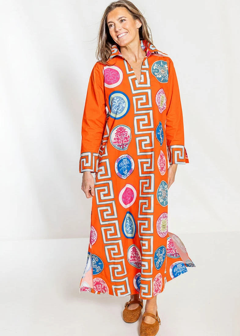 Greek Revival\u00a9 Lana Shirt Dress Long | House Of MBR