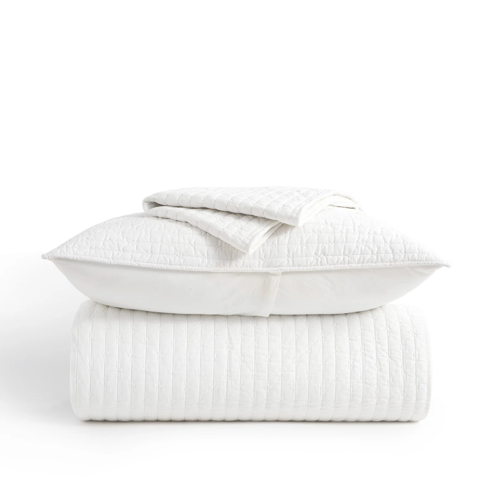 Cross Stitch Cotton Quilt set | Birch Lane