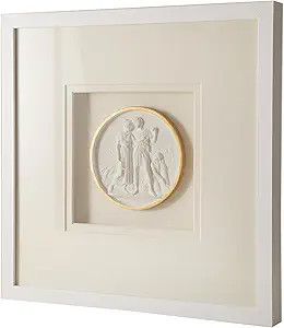 Sculpture Wall Art,French Vintage Decor with Framed,Aesthetic Gold Paintings for Home Living Room... | Amazon (US)