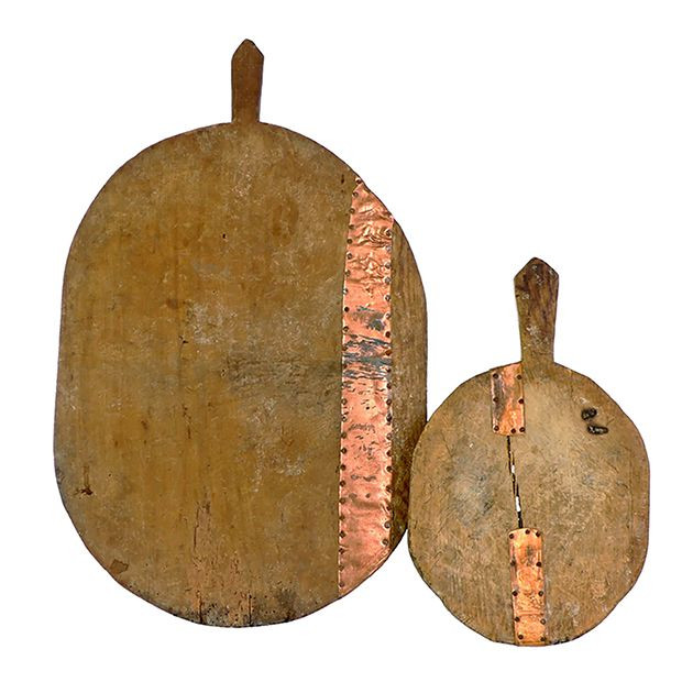 Found Wood Cutting Board With Handle | Antique Farm House