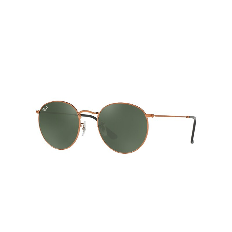 Ray-Ban Round Metal Bronze-Copper | Ray-Ban (US)