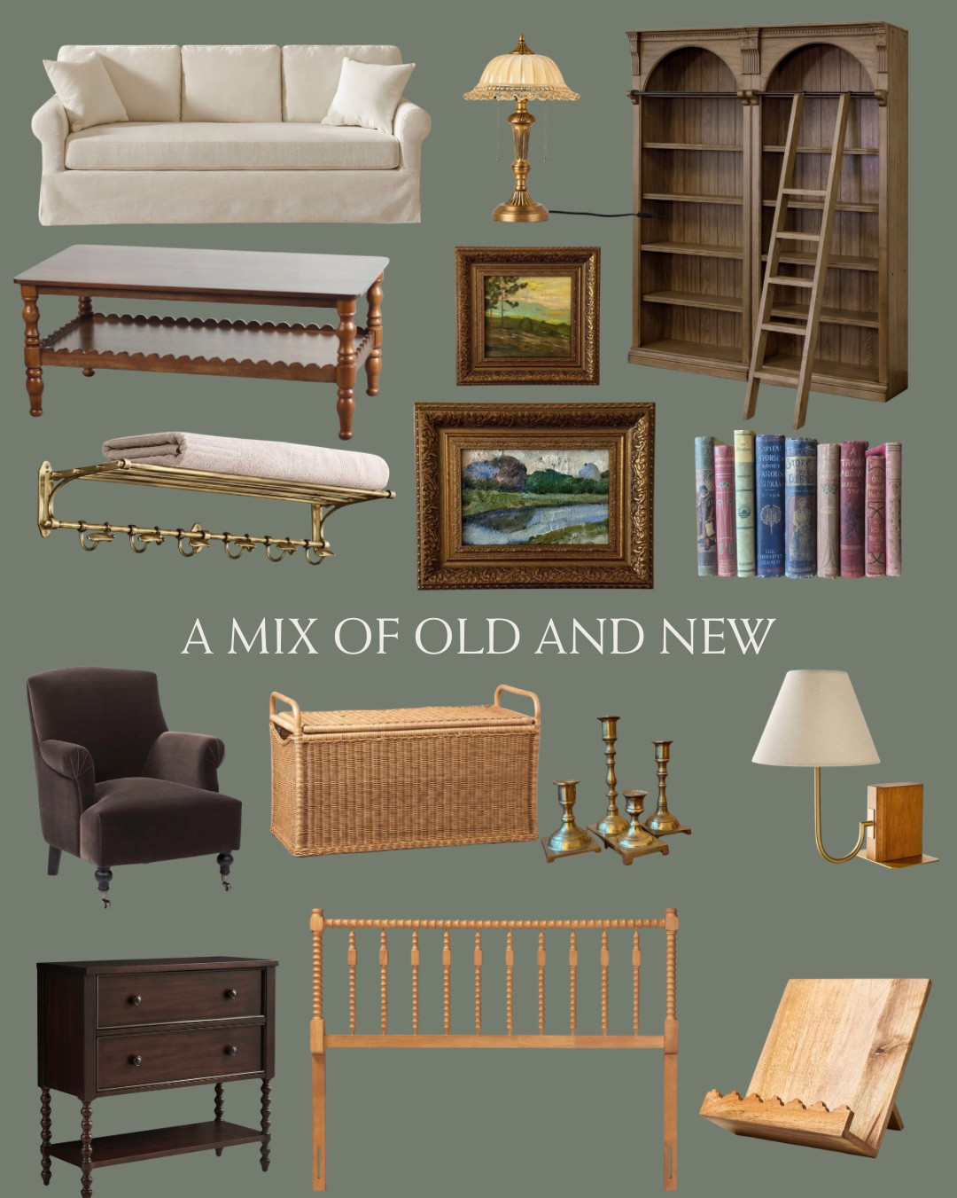 A mix of old and new is what makes a home feel collected. Sharing a few of my favorite vintage pieces alongside newer finds that blend right in.

#LTKHome