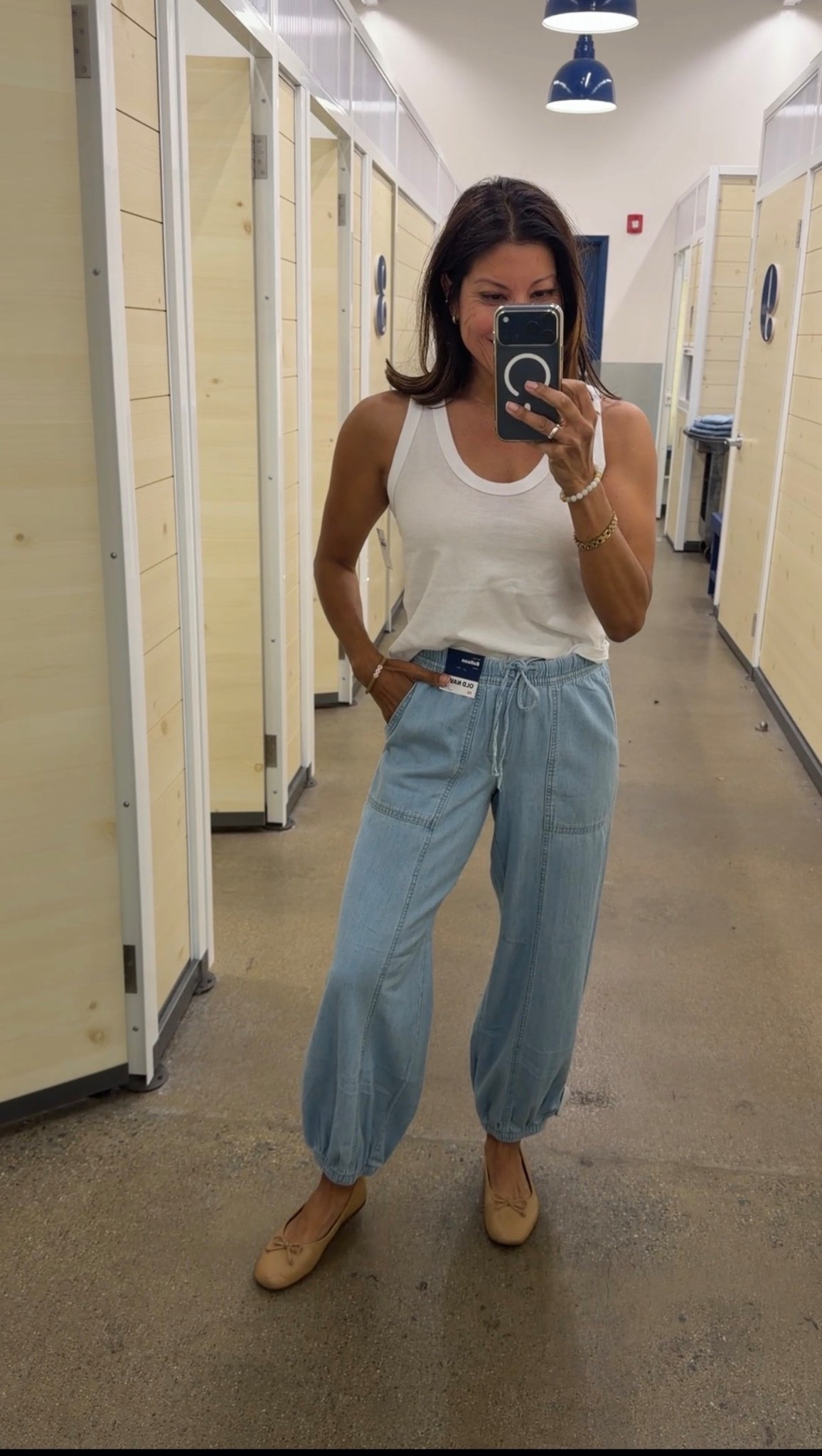 These balloon pants are a great summer staple. 

Perfect for travel too - 
Old navy style 

Wearing xs in both 

#LTKTravel #LTKOver40 #LTKSeasonal