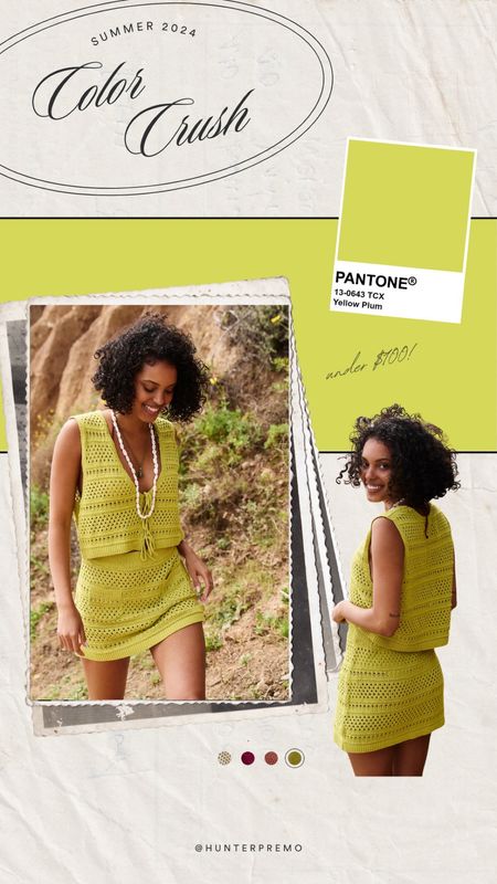 Color crush! This was my color last summer and it looks like it will be again this year!! Summer outfit, summer set, under $100

#LTKStyleTip #LTKFindsUnder100