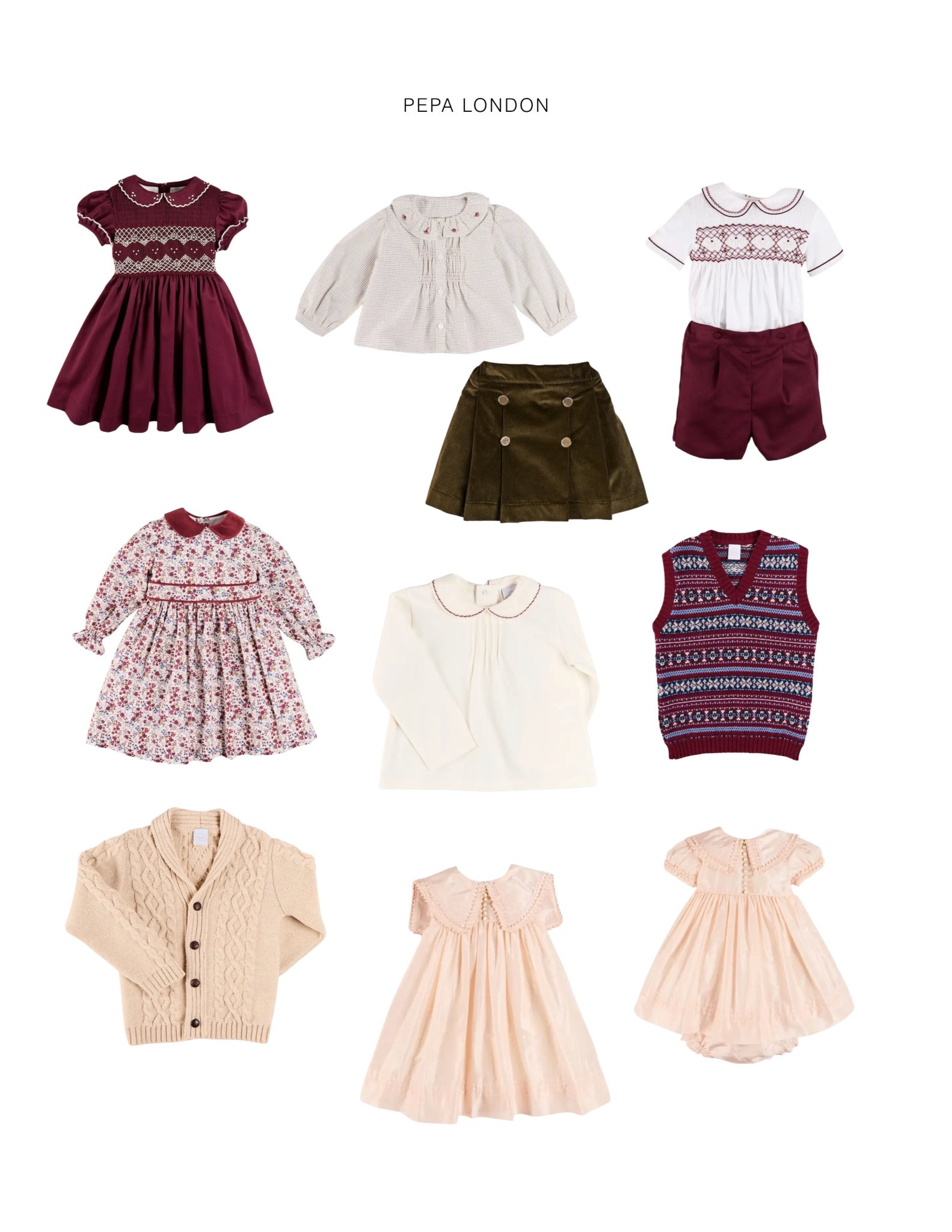 Believe it or not the Magical Santa Experience is right around the corner, I know it takes time to scour the internet and shopping malls searching for the perfect outfit for your little one(s) to meet Santa in… Let us take that stress off your plate, we’ve curated an entire style guide with outfits for the whole family. Check out some of our favorites from Pepa London (sizes ranging from 18mo to 10 years) 

#LTKSeasonal #LTKFamily