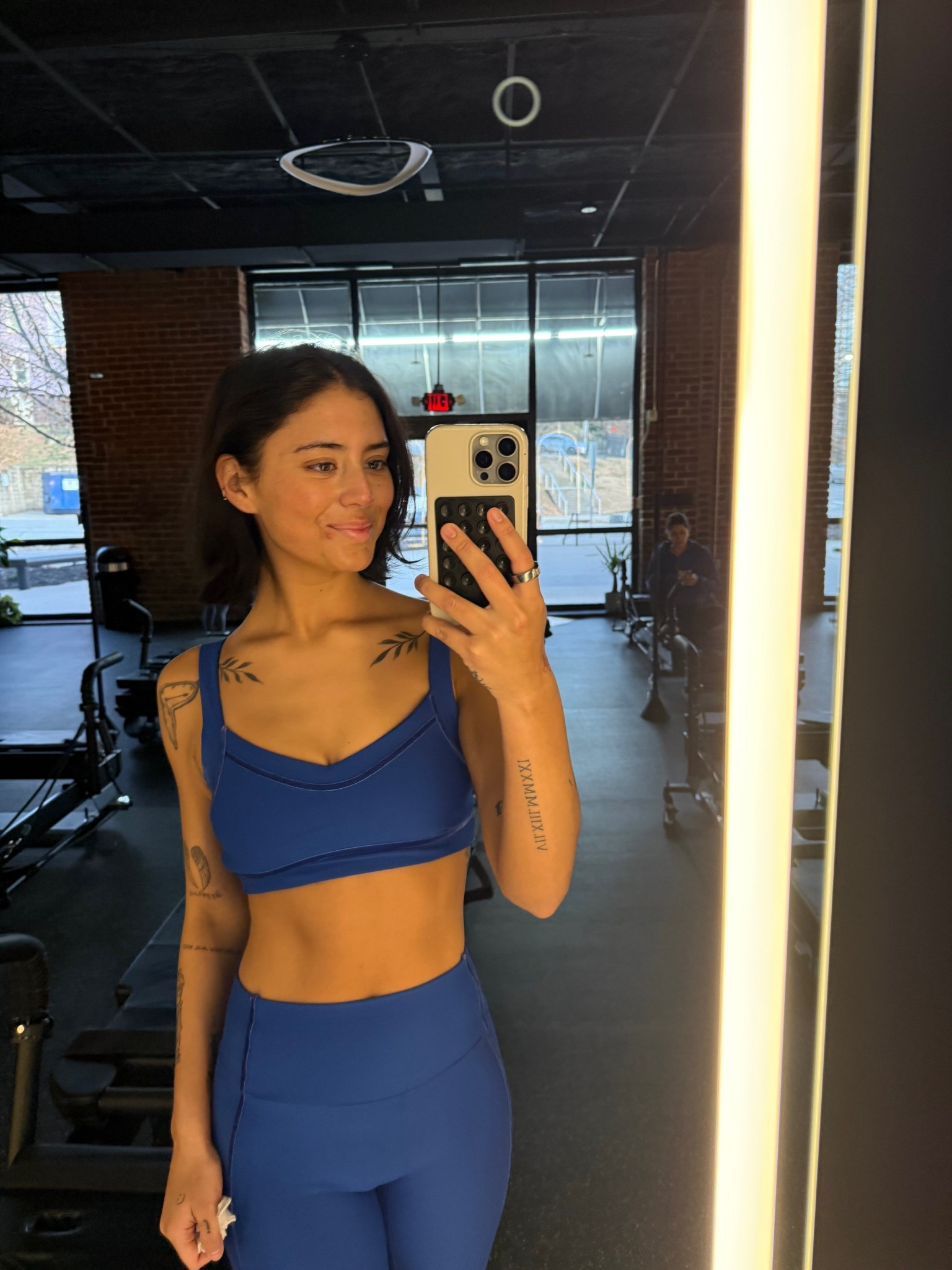 Pilates set of the day✨💙

#LTKfitnessgoals #LTKActive #LTKootd