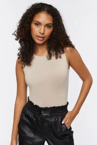Sleeveless Knit Bodysuit | Forever 21 (US)