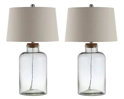 Glass Lamp Set | Bed Bath & Beyond