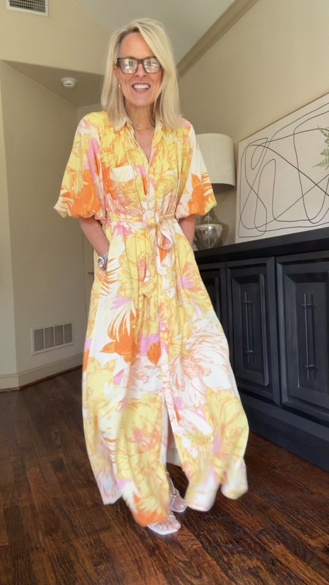 Sized down one size to XS. 

Spring dress can be used for so many things.  

@Anthropologie 

#LTKTravel #LTKOver40 #LTKdayinmylife