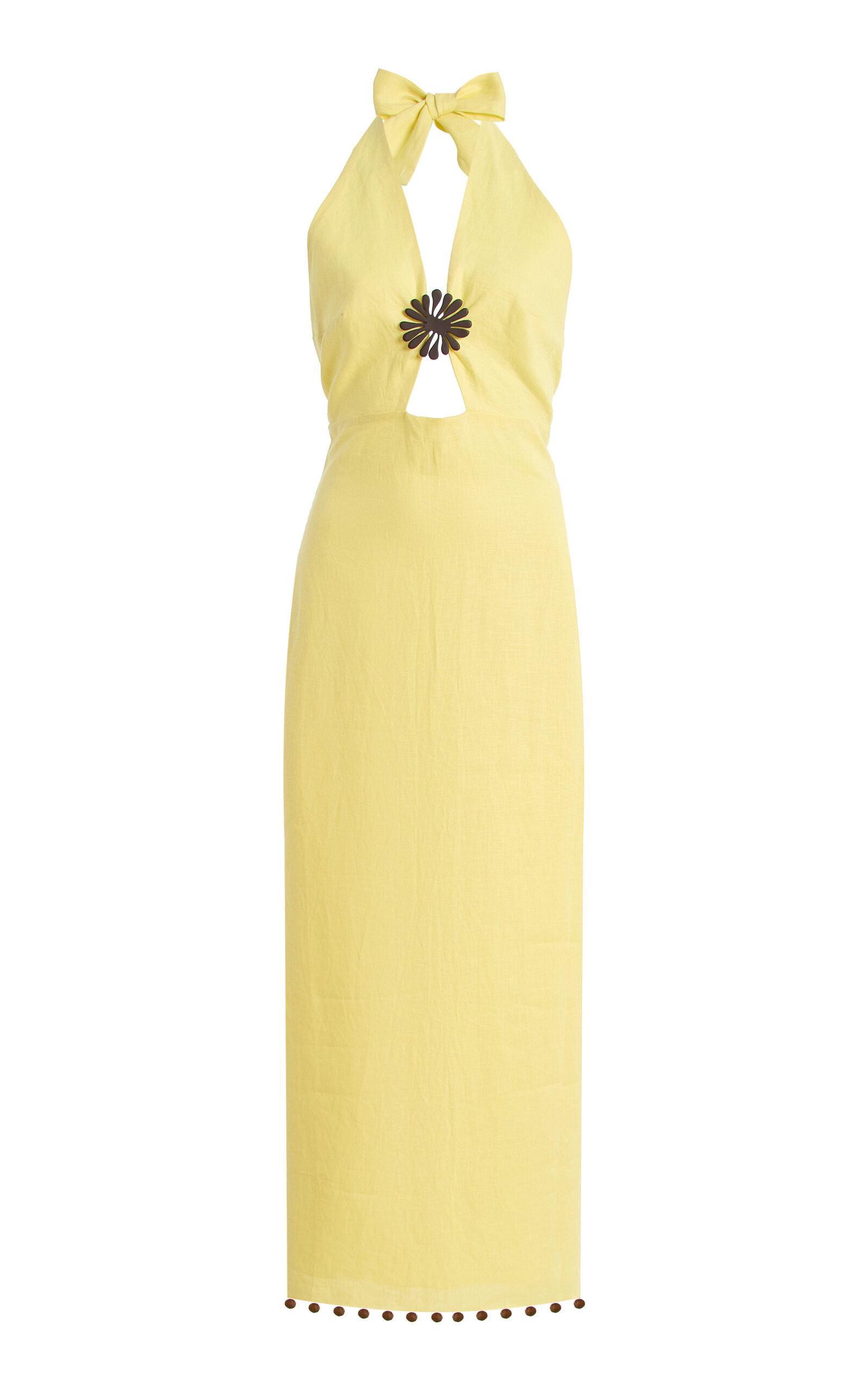 Orly Embellished Linen Maxi Dress | Moda Operandi (Global)