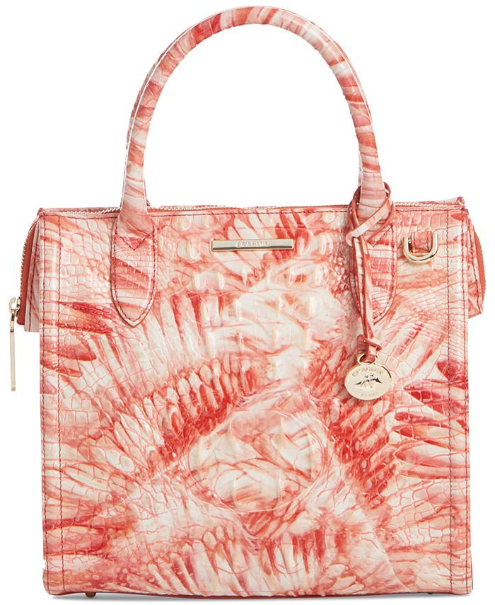 Brahmin Small Caroline Melbourne Leather Satchel & Reviews - Handbags & Accessories - Macy's | Macys (US)