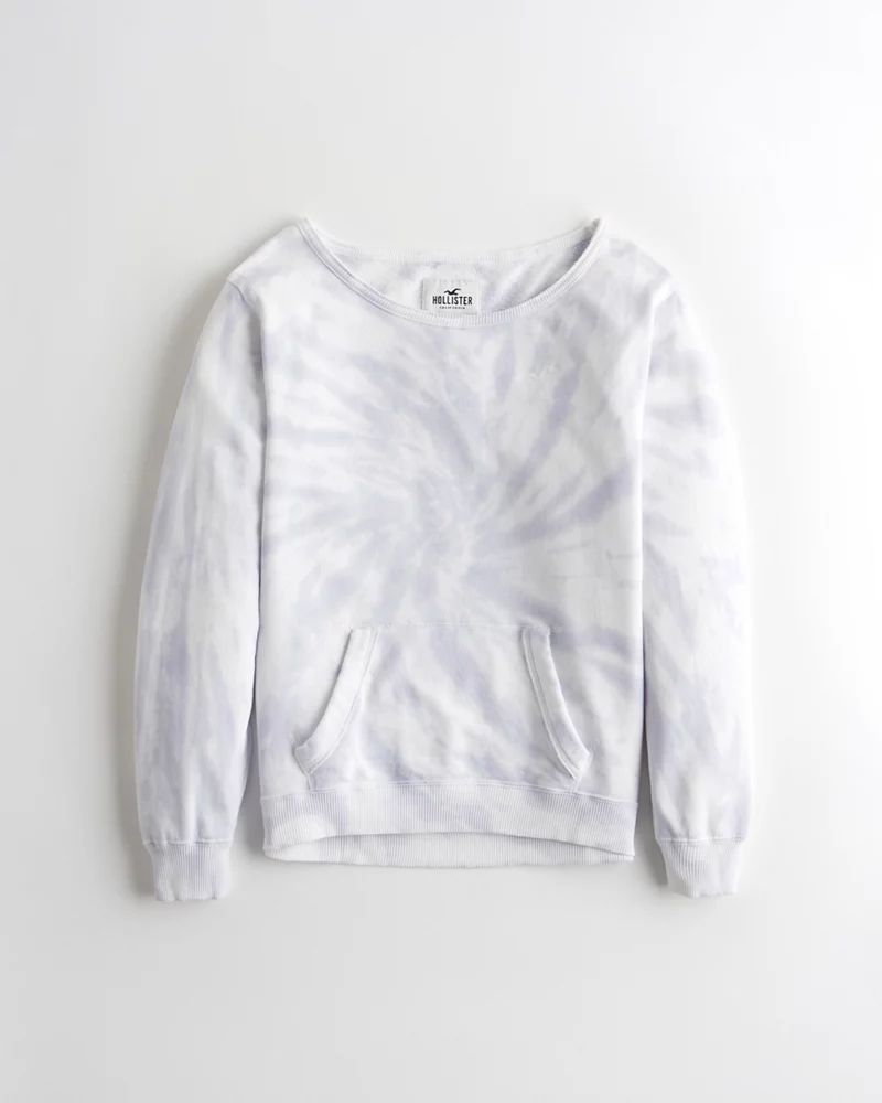 Online Exclusive
			


  
						
							Oversized Off-The-Shoulder Sweatshirt | Hollister US