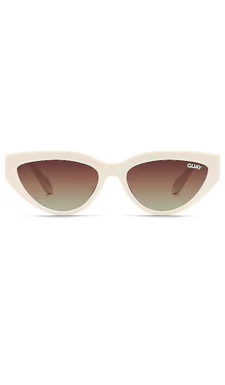 Narrow Down Sunglasses in Bone & Bronze | Revolve Clothing (Global)