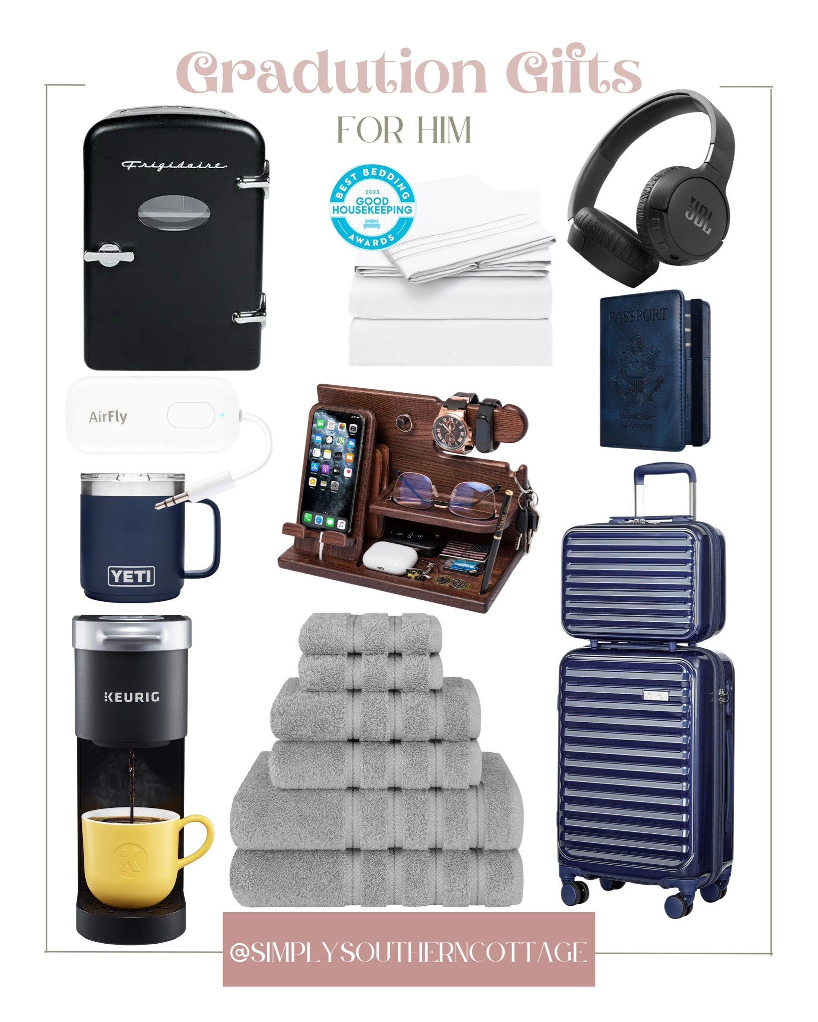 Graduation gifts for him, graduation gift guide, grad gifts for guys, gift guide 

#LTKmens #LTKSeasonal #LTKGiftGuide