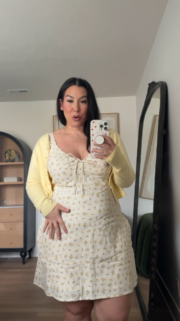 How sweet is this dress? Obsessed with this spring mini dress 👏🏻👏🏻 Shop my midsize Abercrombie favorites on sale for 25% off with my exclusive in-app code! 
-
-
-
Abercrombie sale, LTK Spring Sale, Abercrombie midsize, Midsize spring, Midsize spring haul, Midsize sale, Dress, Spring Break Finds, Curvy, Sale, Easter @abercrombie 

#LTKSpringSale #LTKMidsize #LTKootd