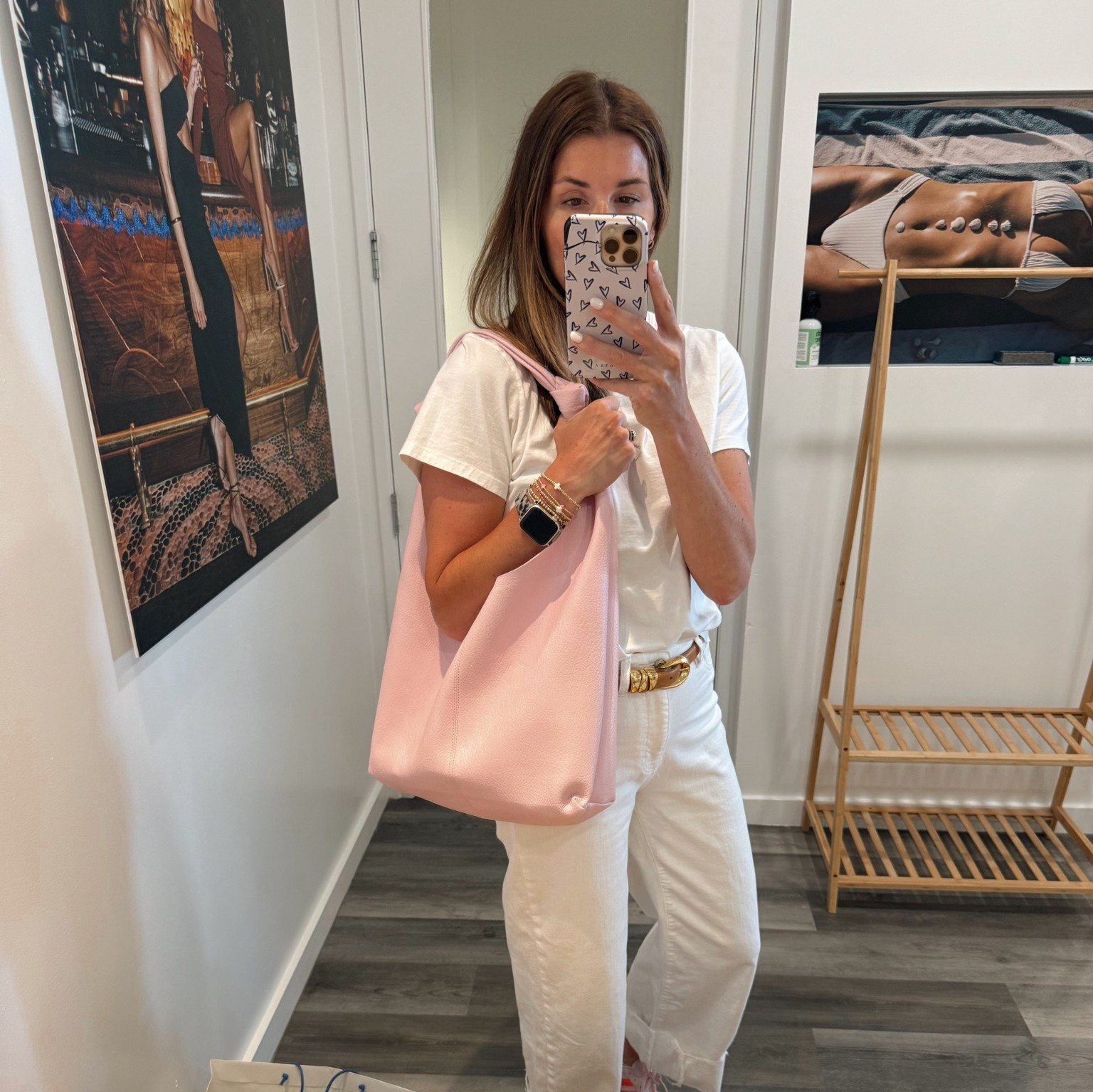 The perfect pink knotted leather bag @Anthropologie 

#LTKdayinmylife #LTKootd