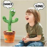 Dancing Cactus, Educational Toy, Interactive Doll, Musical Doll Plush Music Toy, Voice Talking Doll, | Etsy (US)