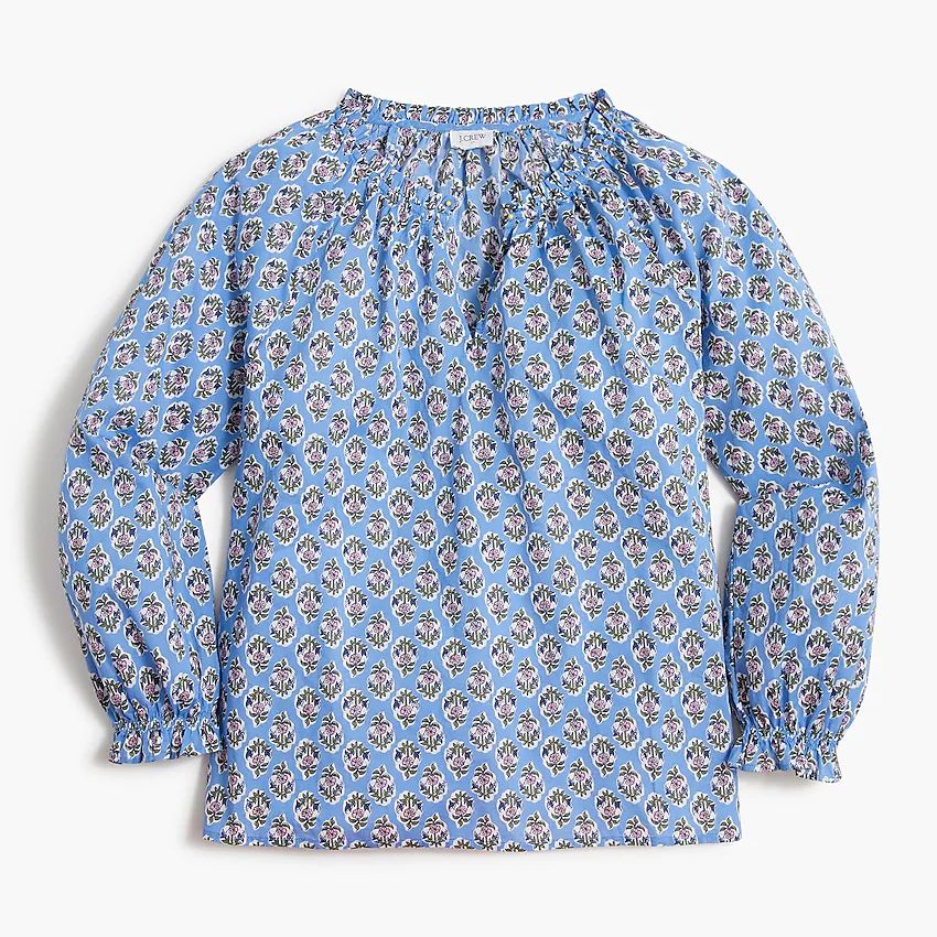 Cotton artist top | J.Crew Factory