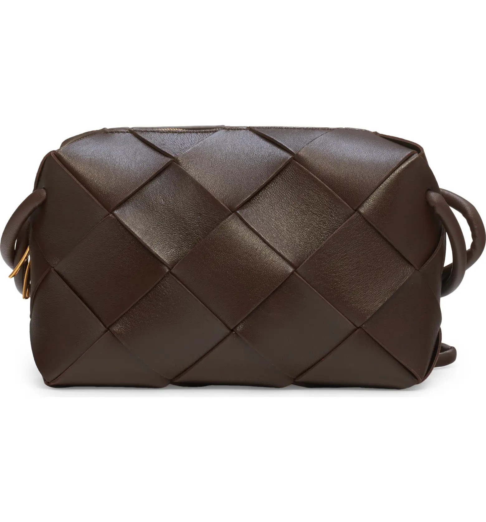 Large Intrecciato Leather Crossbody Bag | Nordstrom