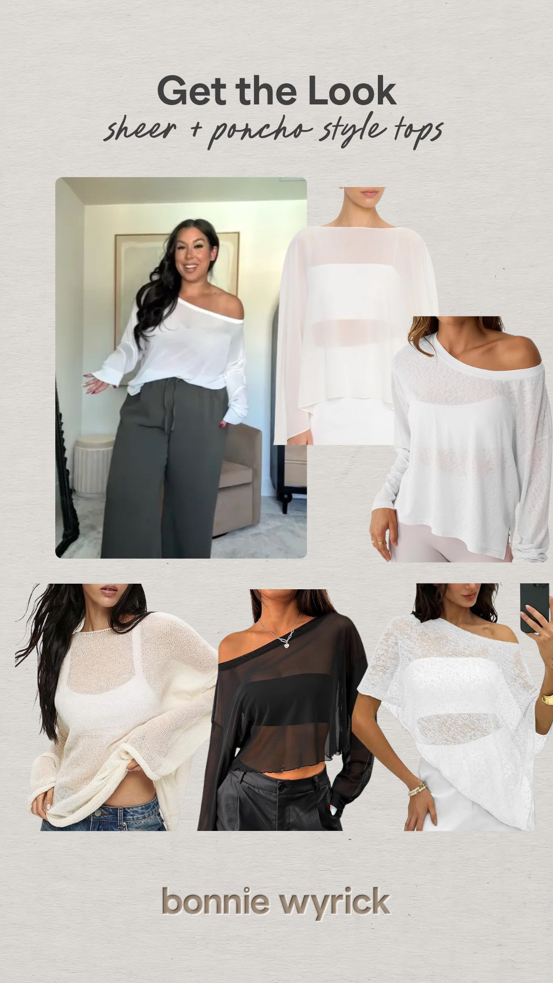 Get the look: Poncho Tops & Sheer Tops!
-
-
-
midsize style, summer fashion, off the shoulder top, mesh top,  

 #LTKSeasonal #LTKMidsize