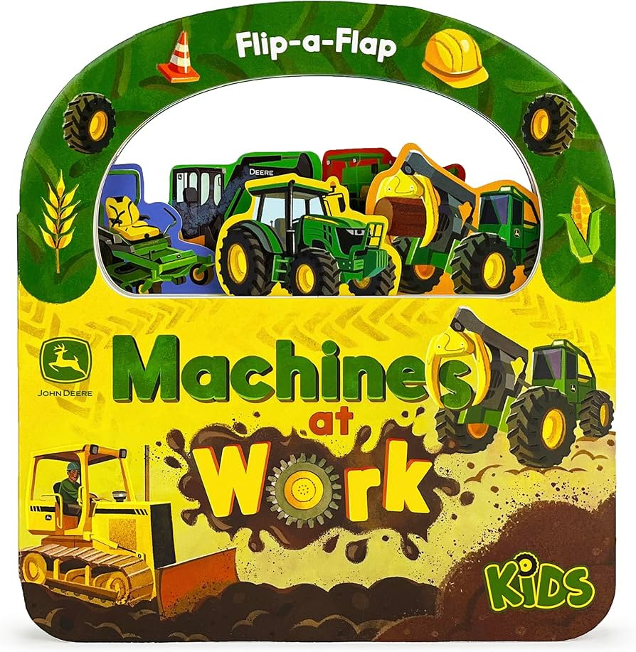 John Deere Kids Machines at Work: Explore Tractors, Vehicles, & Tools Around the Farm - Children'... | Amazon (US)