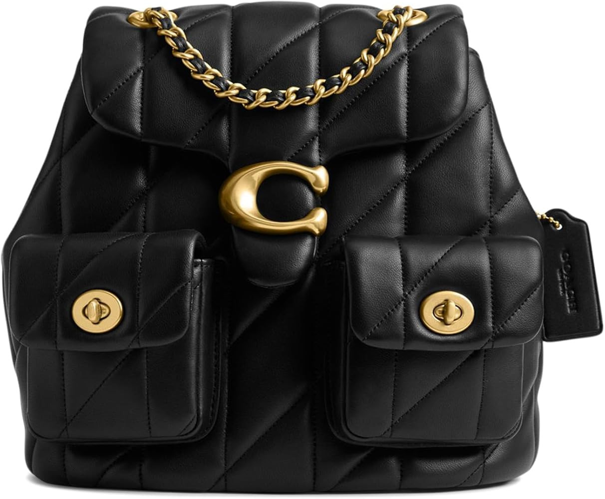 Coach Women's Tabby Backpack, Black, Large | Amazon (US)