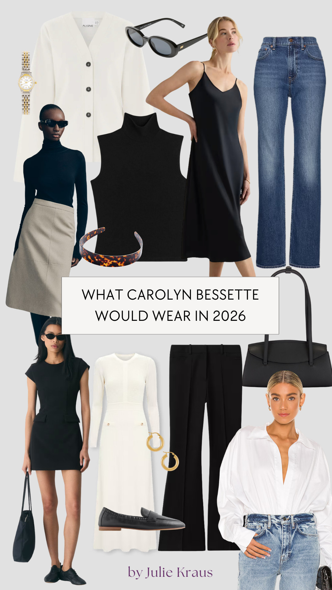 What would Carolyn Bessette wear in 2026! 

 #LTKgrwm #LTKootd #LTKOver40