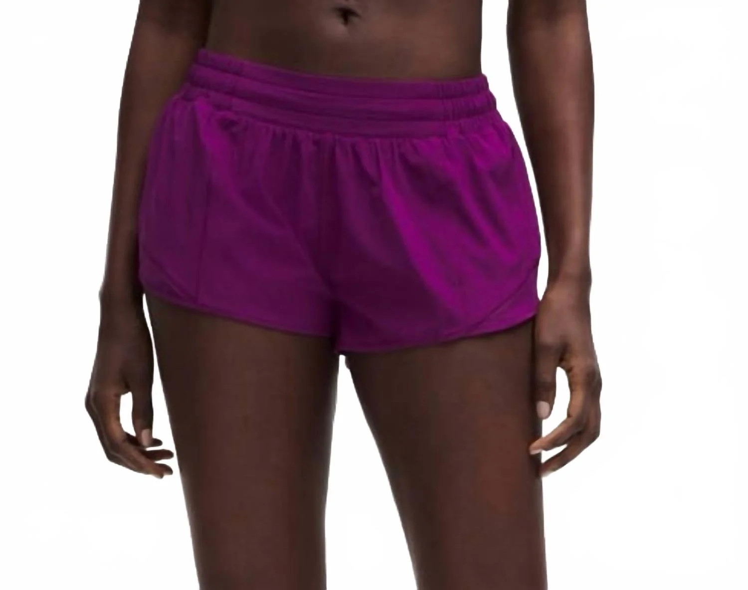 Hotty Hot 2.5 Lined High Rise Short In Chilled Grape | Shop Simon