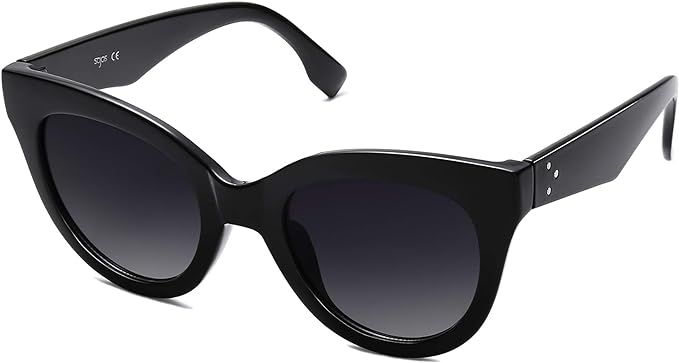 SOJOS Retro Vintage Oversized Cateye Women Sunglasses Designer Shades HOLIDAY SJ2074 | Amazon (US)