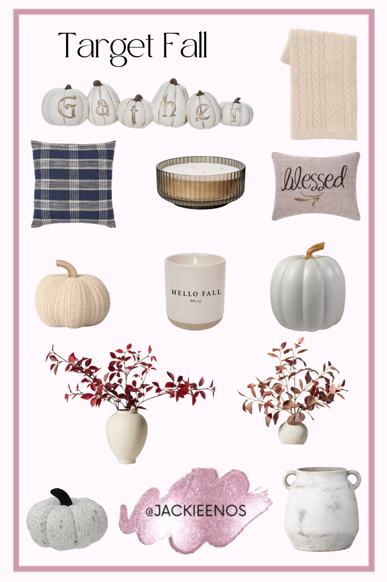 Target fall decor 

#LTKhome #LTKSeasonal #LTKstyletip