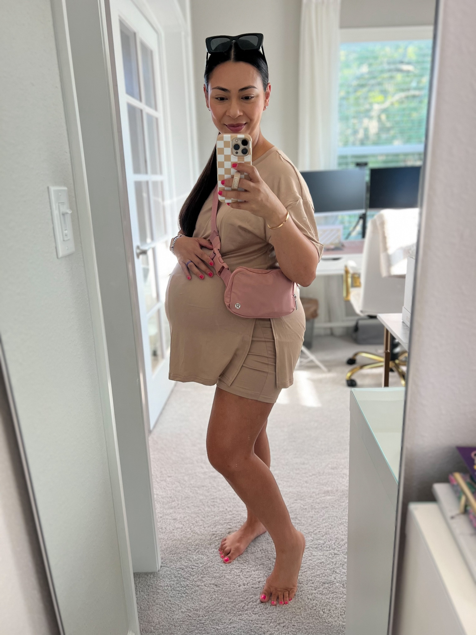 Maternity/postpartum lounge set 🫶🏼 10/10

#LTKBaby #LTKBump #LTKSummerSales