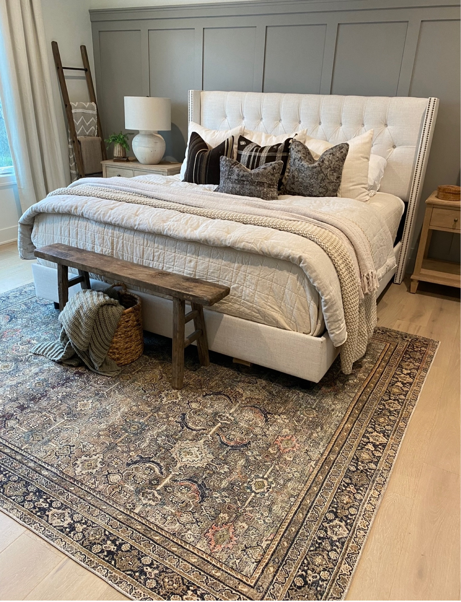 Loloi rug is 67% off. Area rug. My bed is 25% off right now. ! Bedroom rug. 
Wayfair sale. 

#LTKhome #LTKsalealert