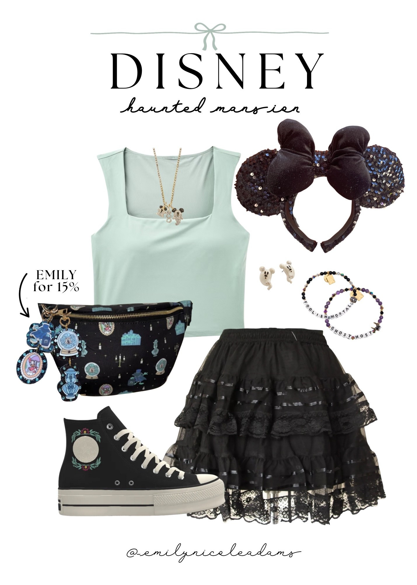 Disney Haunted Mansion Outfit🖤 Disney haunted mansion, Disney style, Disney outfit, Disney styled, Disney outfit, Disney must haves, Disney girl, Disney must haves, Disney adult, Disney haunted mansion, Disney girls 

#LTKSeasonal #LTKHalloween #LTKStyleTip