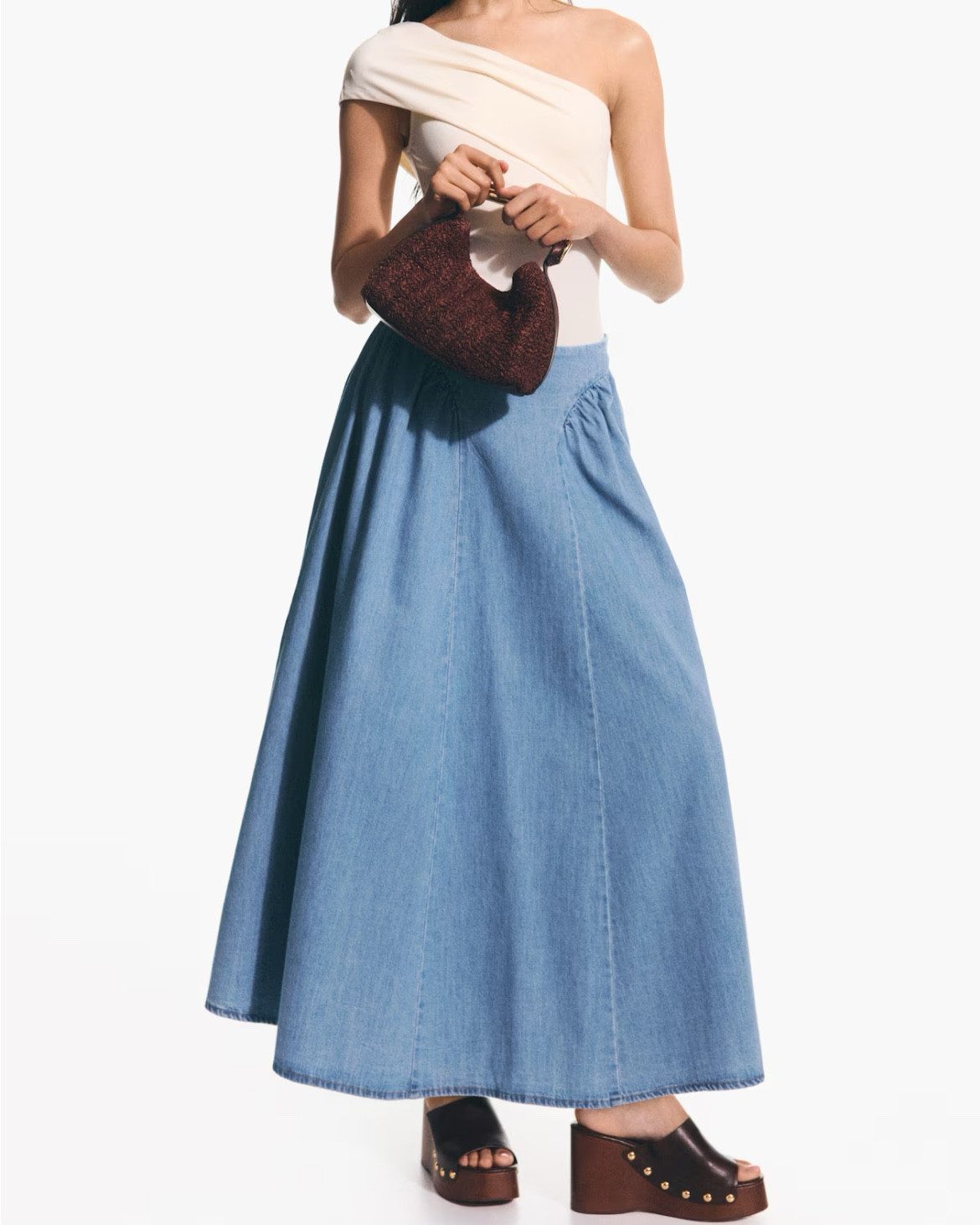 Denim maxi skirt 

#LTKSeasonal