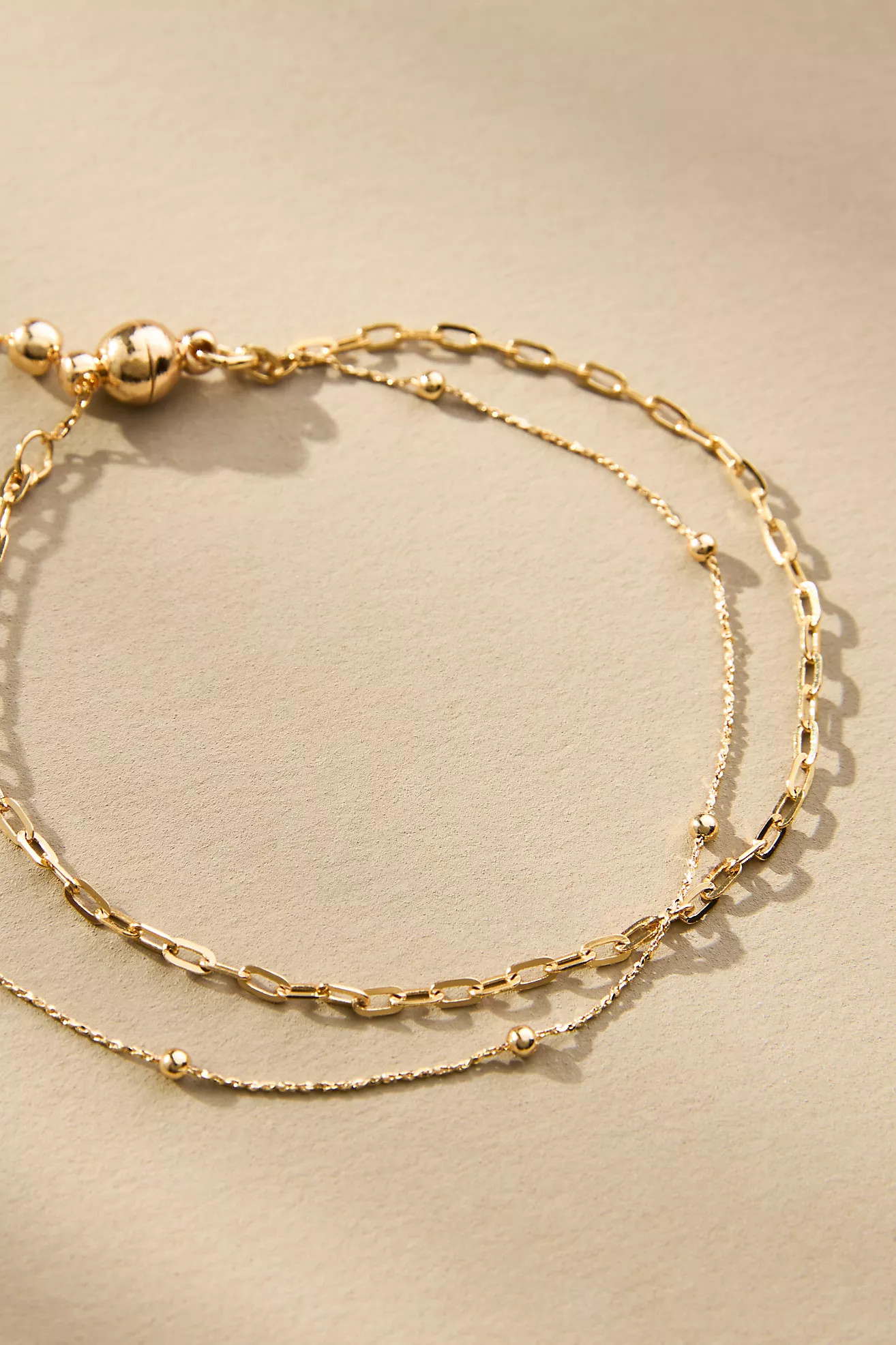 Wrap Magnetic-Clasp Bracelet | Anthropologie (US)