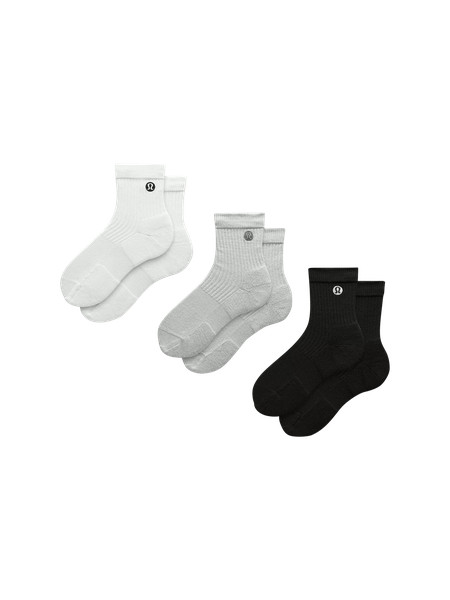 Women's Daily Stride Quarter Socks *3 Pack | Women's Socks | lululemon | Lululemon (US)