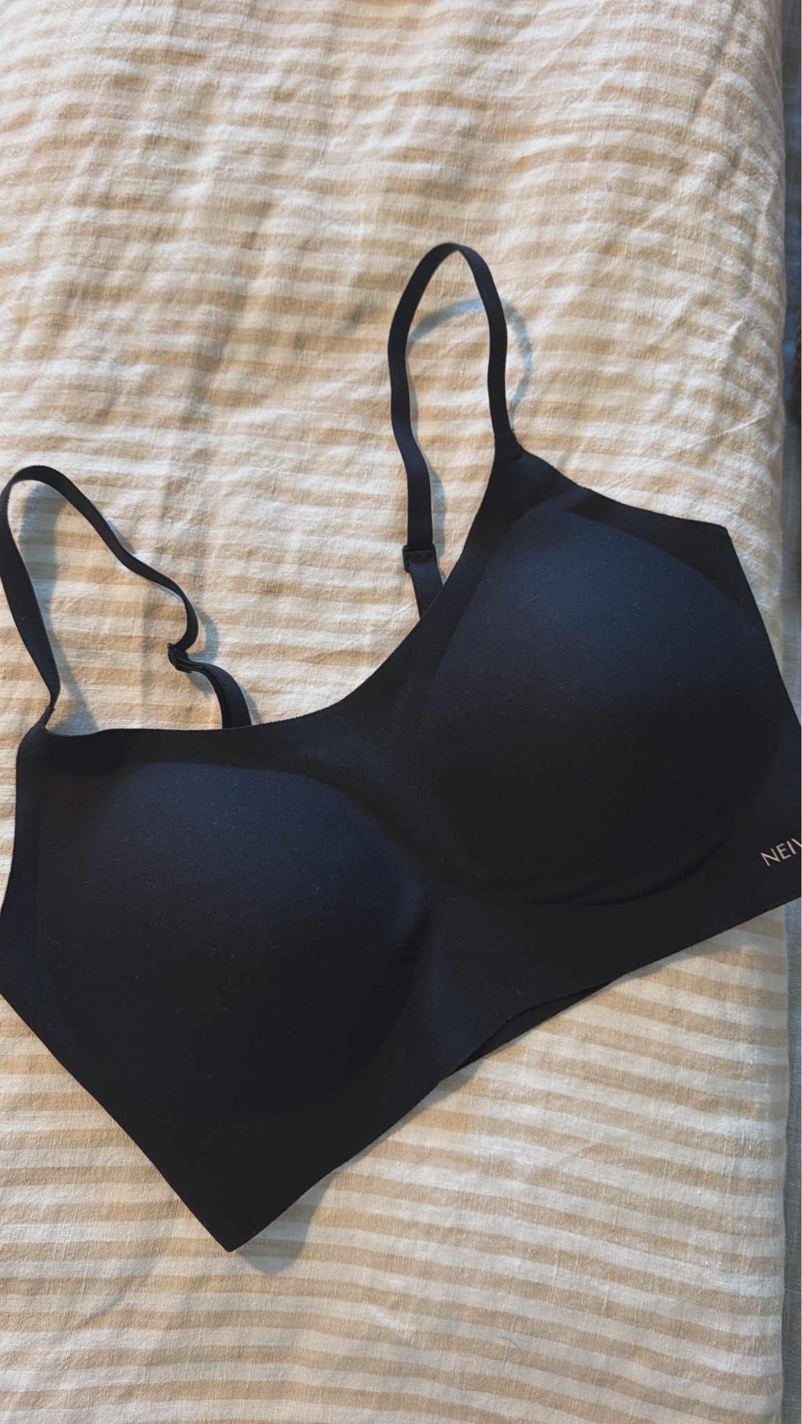 New FAVORITE bra. I have exclusively worn sports bras for years. I have a large chest. I was on the fence about “one size fits all”. It fits so well. The sides don’t cut into me at all which is a first. It’s buttery soft and smooth. I want this in more colors.

#LTKmomlife #LTKMidsize #LTKootd