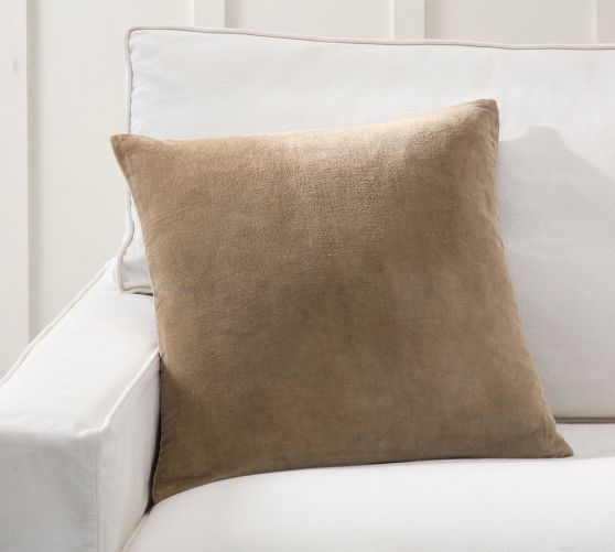 Everywhere Velvet Pillow | Pottery Barn (US)