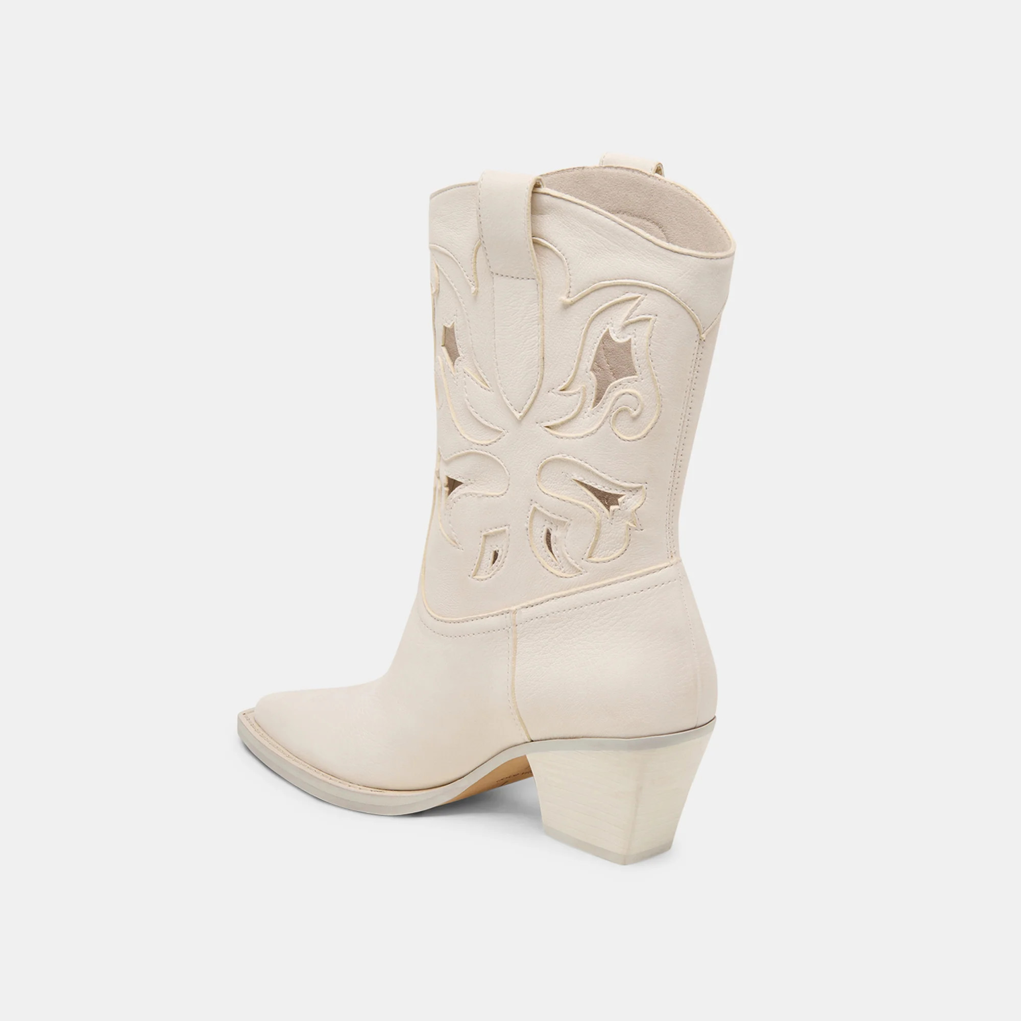 RAVENA BOOTS OFF WHITE NUBUCK | DolceVita.com