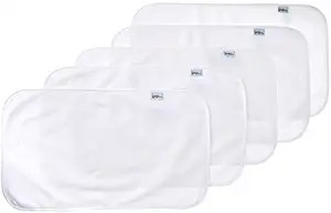 green sprouts Stay-Dry Burp Pads (5 Count) | Ultimate protection from drools & spit ups | Waterpr... | Amazon (US)