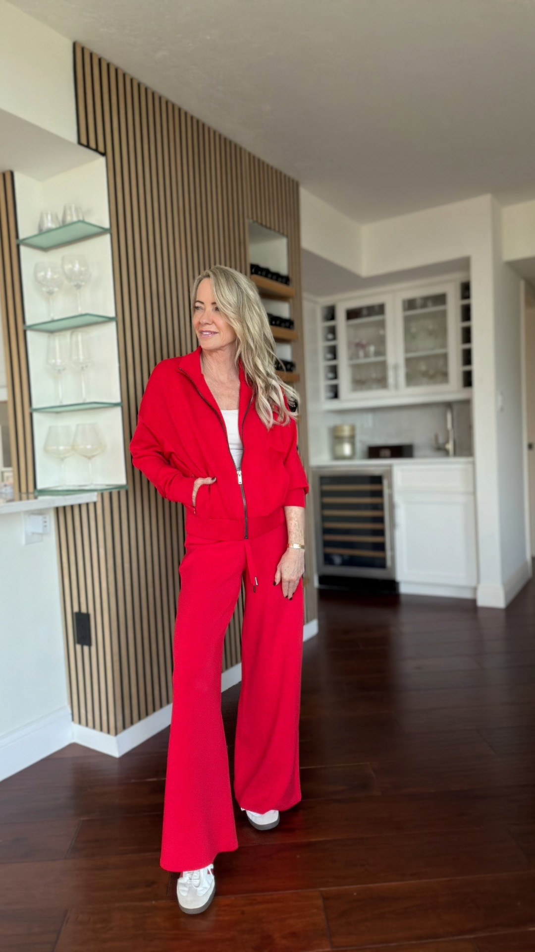 In app sale!!  20% off!  My most worn everyday outfit ❤️
The Spanx AirEssentials set is incredibly soft, lightweight and breathable, and I layered it over a built-in bra tank so I don’t need a separate bra. Perfect for errands, travel days, and casual lunches.

#LTKOver40 #LTKPetite #LTKSaleAlert